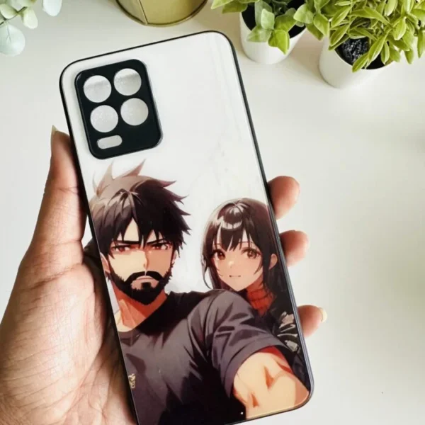 Anime couple designer 2d case