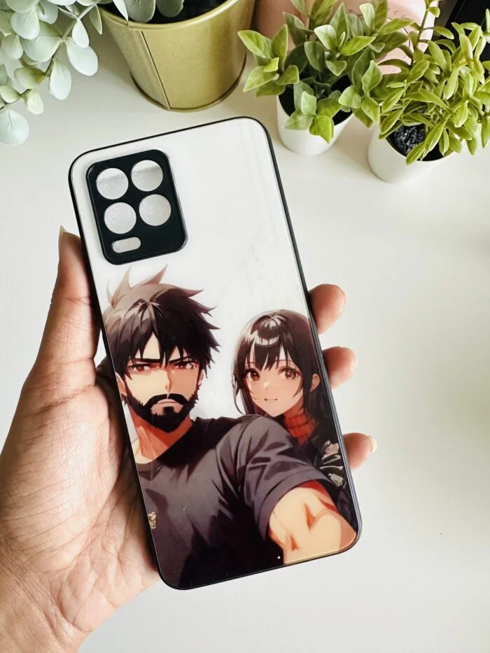 Anime couple designer 2d case