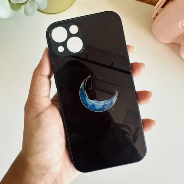 Blue cresent moon 2d case