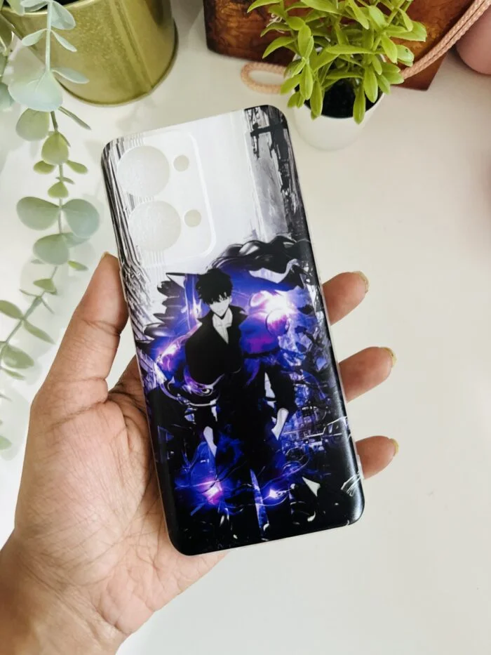 Anime purple designer soft case