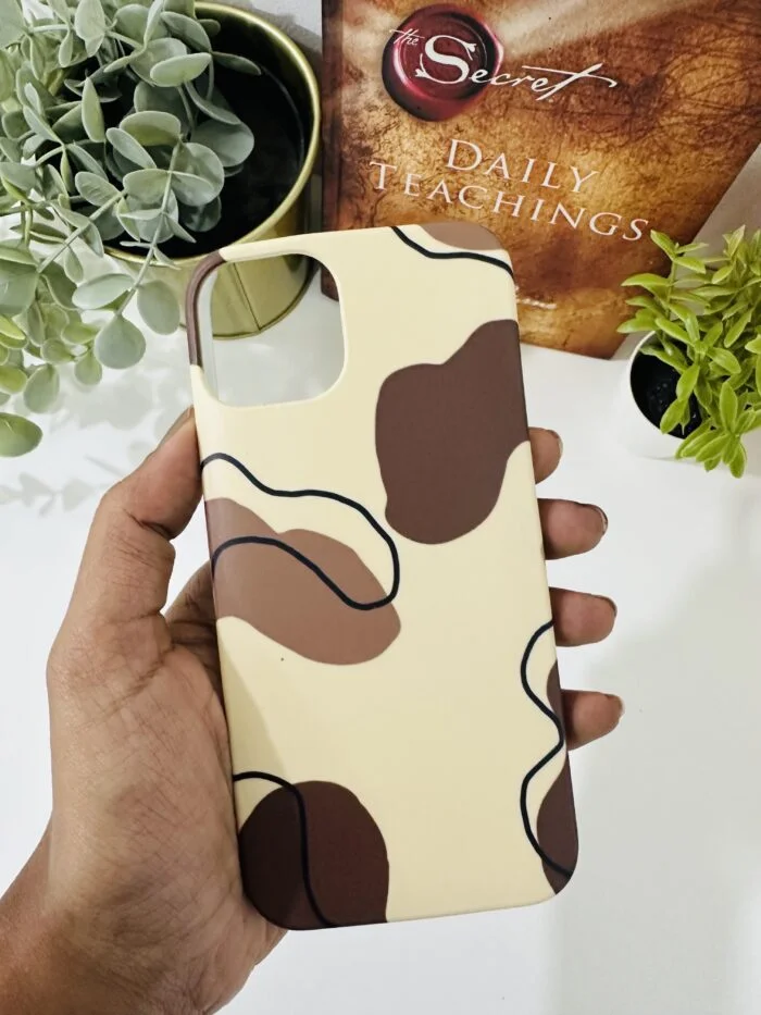 Brown aesthetic Hard Case