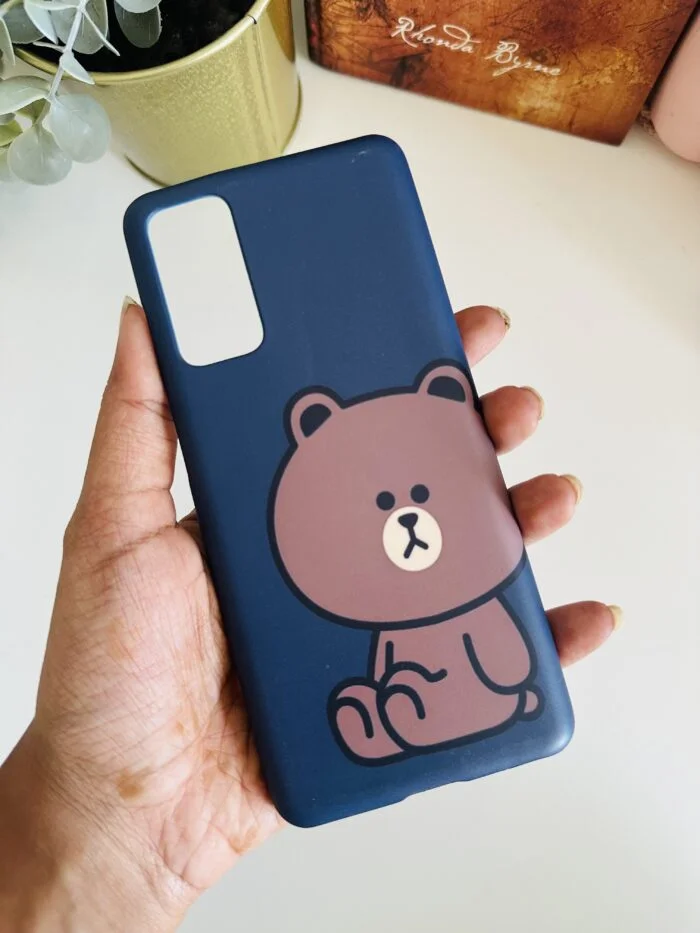 Brown teddy Hard Case