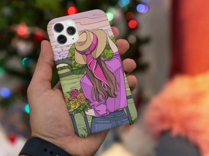 Garden girl Hard Case