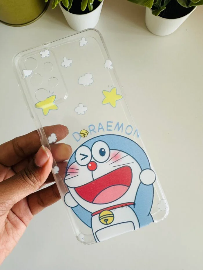 Doremon cute Semi Transperent Case